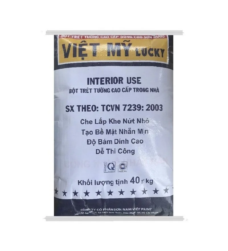 Bột trét tường Việt Mỹ nội thất